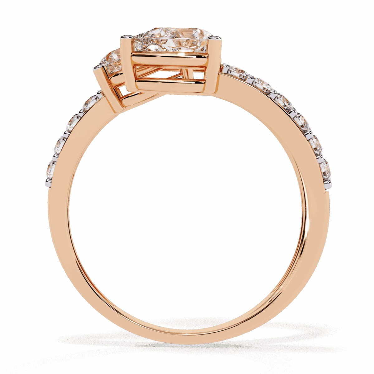 1.25 Carat Pear Cut Modern Essential Ring  Image 10