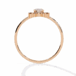 0.5 Carat Oval Cut Minimal Statement Ring - Image 12