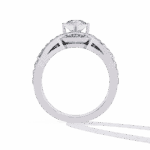 2.25 Carat Pear Cut Sparkle Cocktail Rings - Image 3