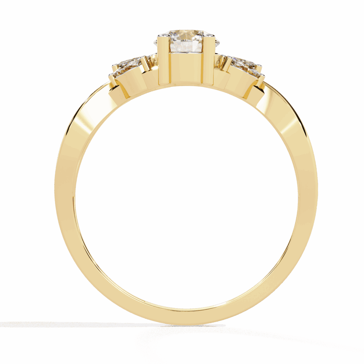 0.5 Carat Round Cut Classic Diamond Band  Image 8