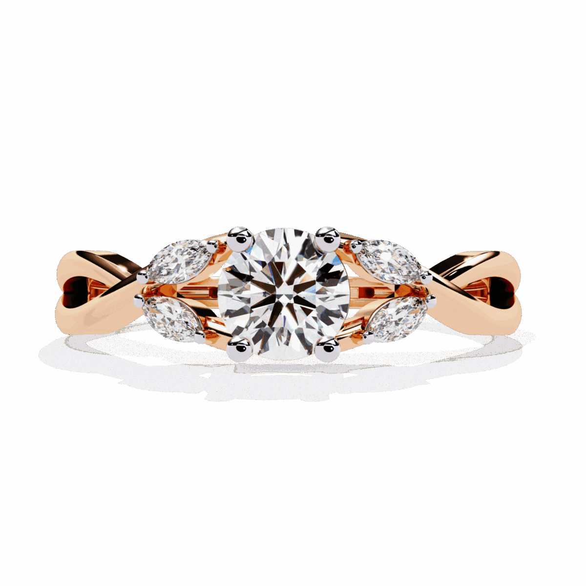 0.5 Carat Round Cut Classic Diamond Band  Image 9