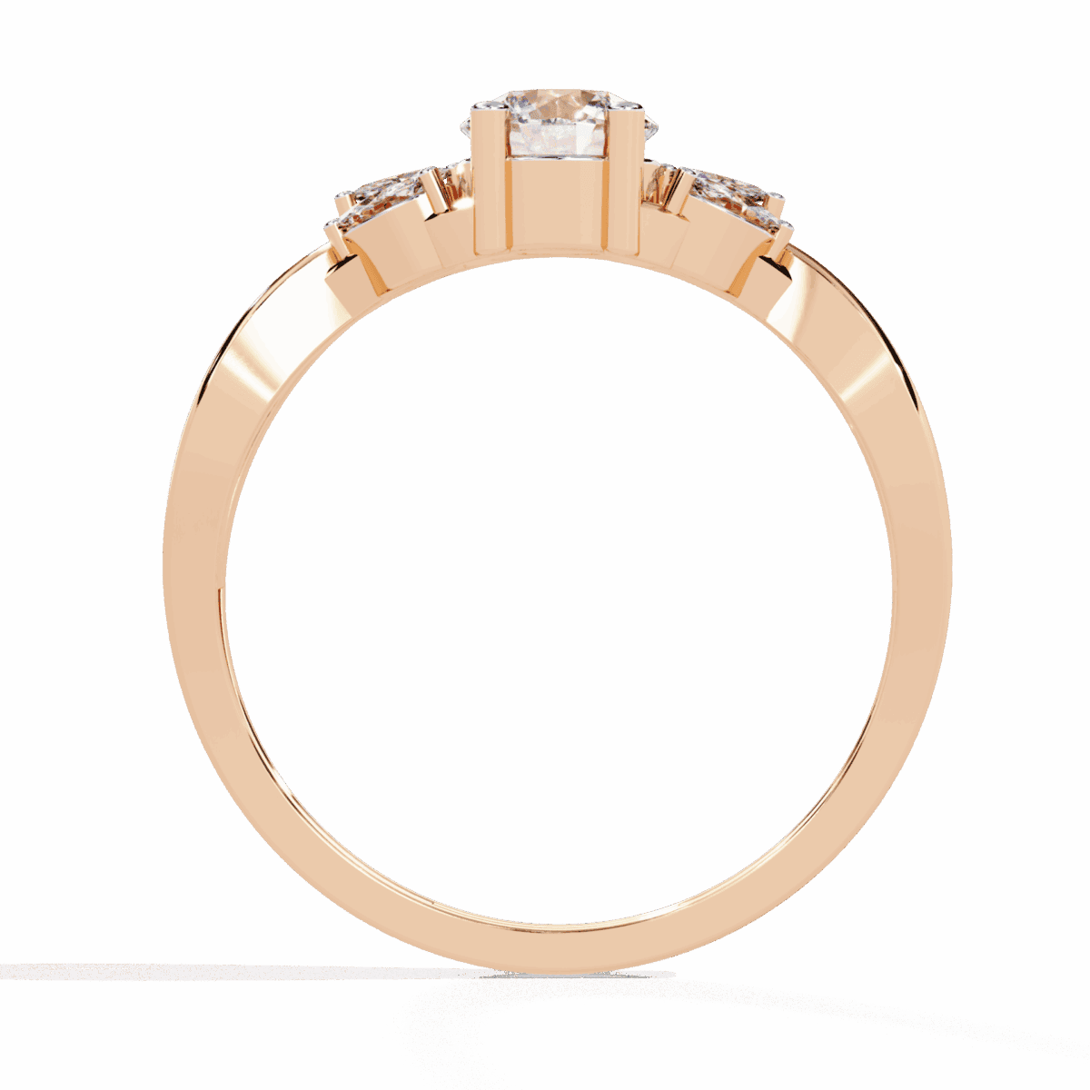 0.5 Carat Round Cut Classic Diamond Band  Image 12