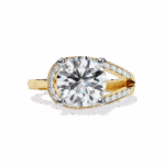 3 Carat Round Cut Day and Night Ring - Image 5