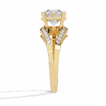 3 Carat Round Cut Day and Night Ring - Image 7