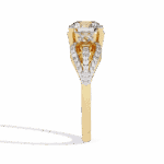 1.75 Carat Round Cut Day and Night Ring - Image 7