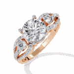 1.75 Carat Round Cut Day and Night Ring - Image 10