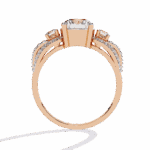 1.75 Carat Round Cut Day and Night Ring - Image 12