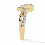 1 Carat Pear Cut Modern Essential Ring - Image 7