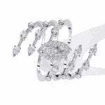 1.25 Carat Marquise and Pear Cut Party Ready Cocktail Ring - Image 2