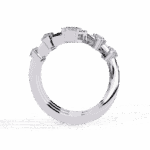 1.25 Carat Marquise and Pear Cut Party Ready Cocktail Ring - Image 4