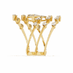 1.25 Carat Marquise and Pear Cut Party Ready Cocktail Ring - Image 7