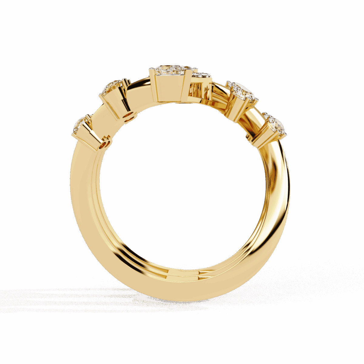 1.25 Carat Marquise and Pear Cut Party Ready Cocktail Ring  Image 8