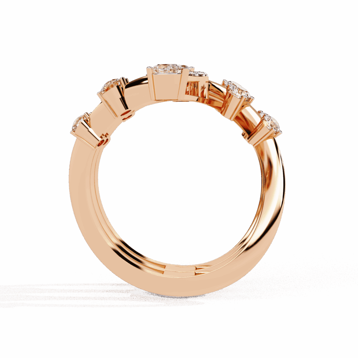 1.25 Carat Marquise and Pear Cut Party Ready Cocktail Ring  Image 12