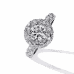 1.5 Carat Round Cut Signature Wear Ring - Image 2