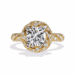 1.5 Carat Round Cut Signature Wear Ring - Image 5