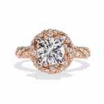 1.5 Carat Round Cut Signature Wear Ring - Image 9