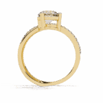 1.5 Carat Round Cut Day and Night Ring - Image 8