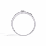 0.35 Carat Oval and Round Cut Day and Night Ring - Image 4