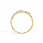 0.35 Carat Oval and Round Cut Day and Night Ring - Image 8