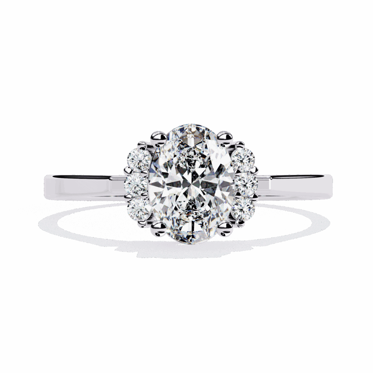 0.75 Carat Round Cut Classic Solitaire Band  Image 1