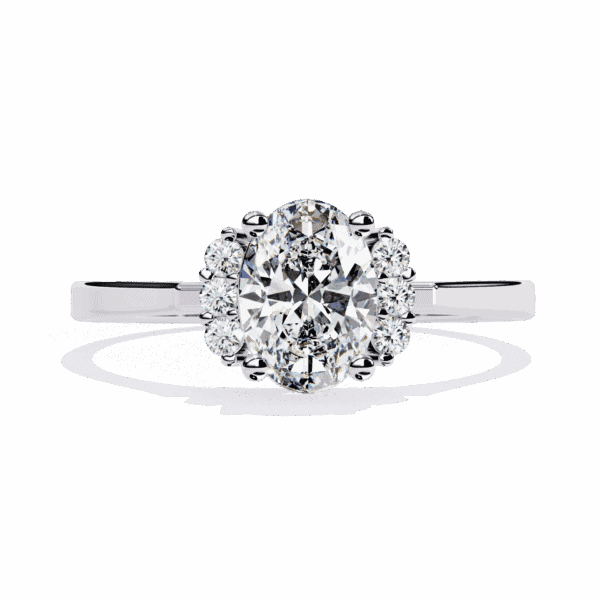 0.75 Carat Round Cut Classic Solitaire Band