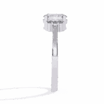 0.75 Carat Round Cut Classic Solitaire Band - Image 3