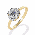 0.75 Carat Round Cut Classic Solitaire Band - Image 6