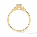 0.75 Carat Round Cut Classic Solitaire Band - Image 8