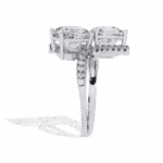 5 Carat Cushion Cut Signature Wear Ring - Image 3