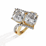 5 Carat Cushion Cut Signature Wear Ring - Image 5