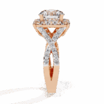 3.5 Carat Round Cut Day and Night Ring - Image 11