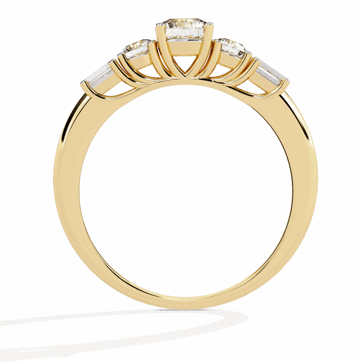 0.75 Carat Round Cut Timeless Diamond Band  Image 8