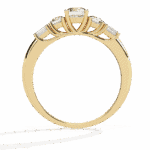0.75 Carat Round Cut Timeless Diamond Band - Image 8
