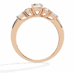 0.75 Carat Round Cut Timeless Diamond Band - Image 12