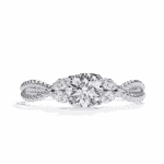 0.5 Carat Round Cut Twilight Diamond Band