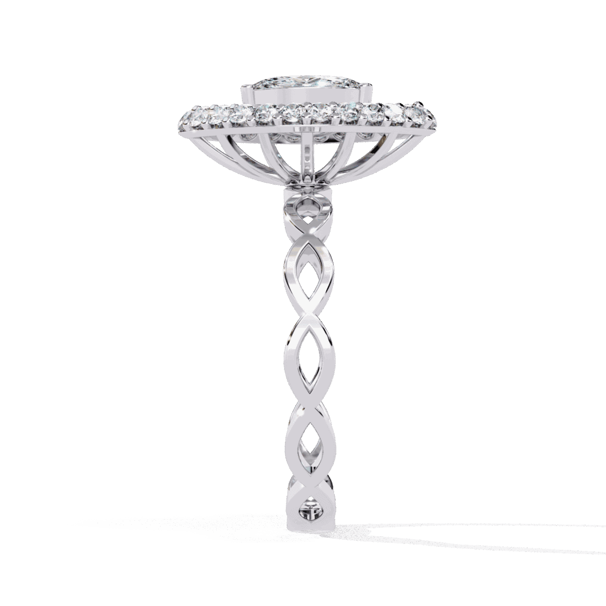 0.5 Carat Marquise Cut Refined Everyday Look  Image 3