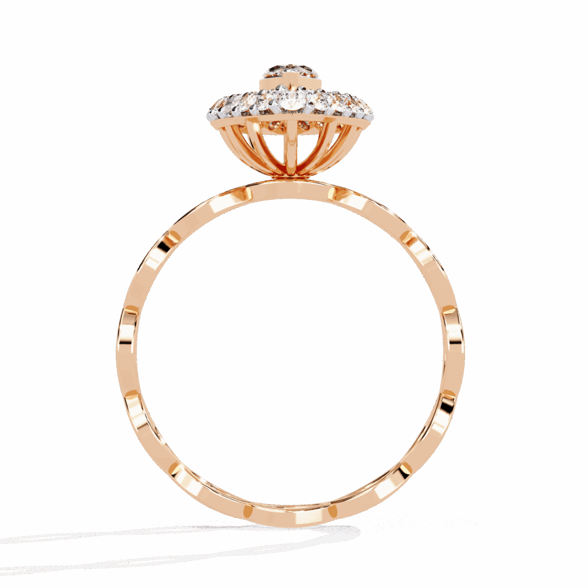 0.5 Carat Marquise Cut Refined Everyday Look  Image 12