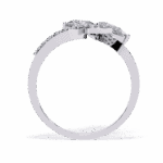 1.25 Carat Pear Cut Day and Night Ring - Image 3