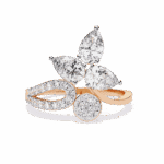 1.25 Carat Pear Cut Day and Night Ring - Image 9