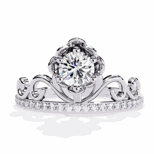 0.5 Carat Round Cut Refined Everyday Look