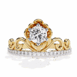 0.5 Carat Round Cut Refined Everyday Look - Image 5