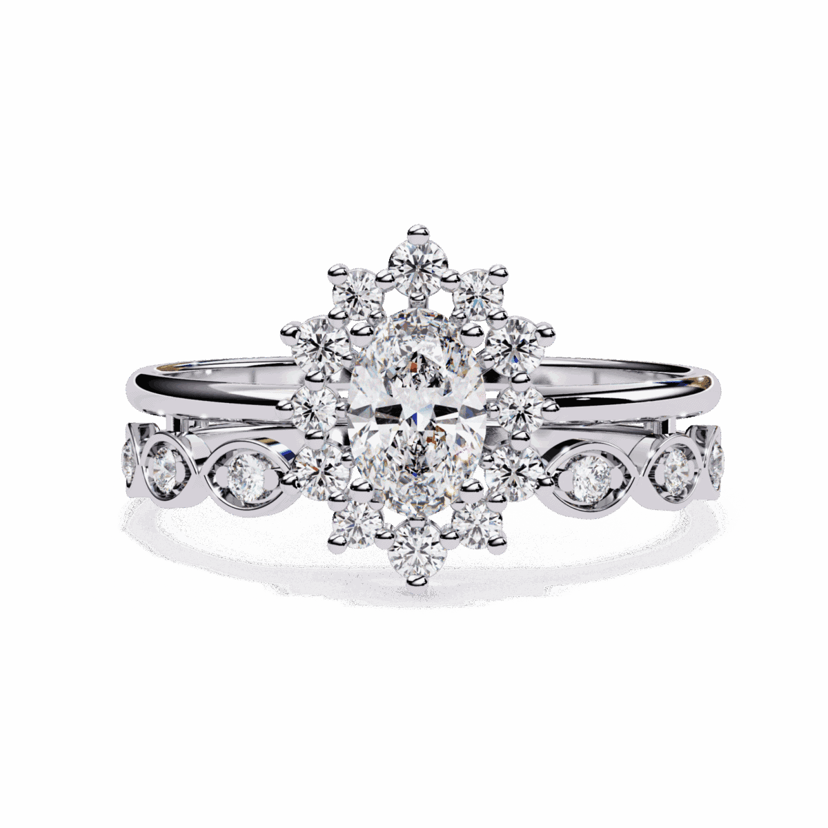 0.5 Carat Oval Cut Refined Everyday Look  Image 1