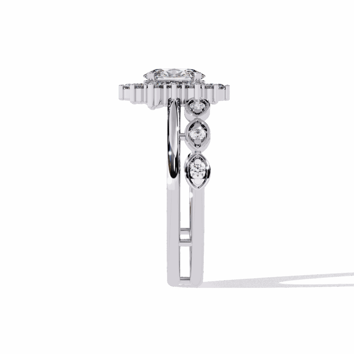 0.5 Carat Oval Cut Refined Everyday Look  Image 3