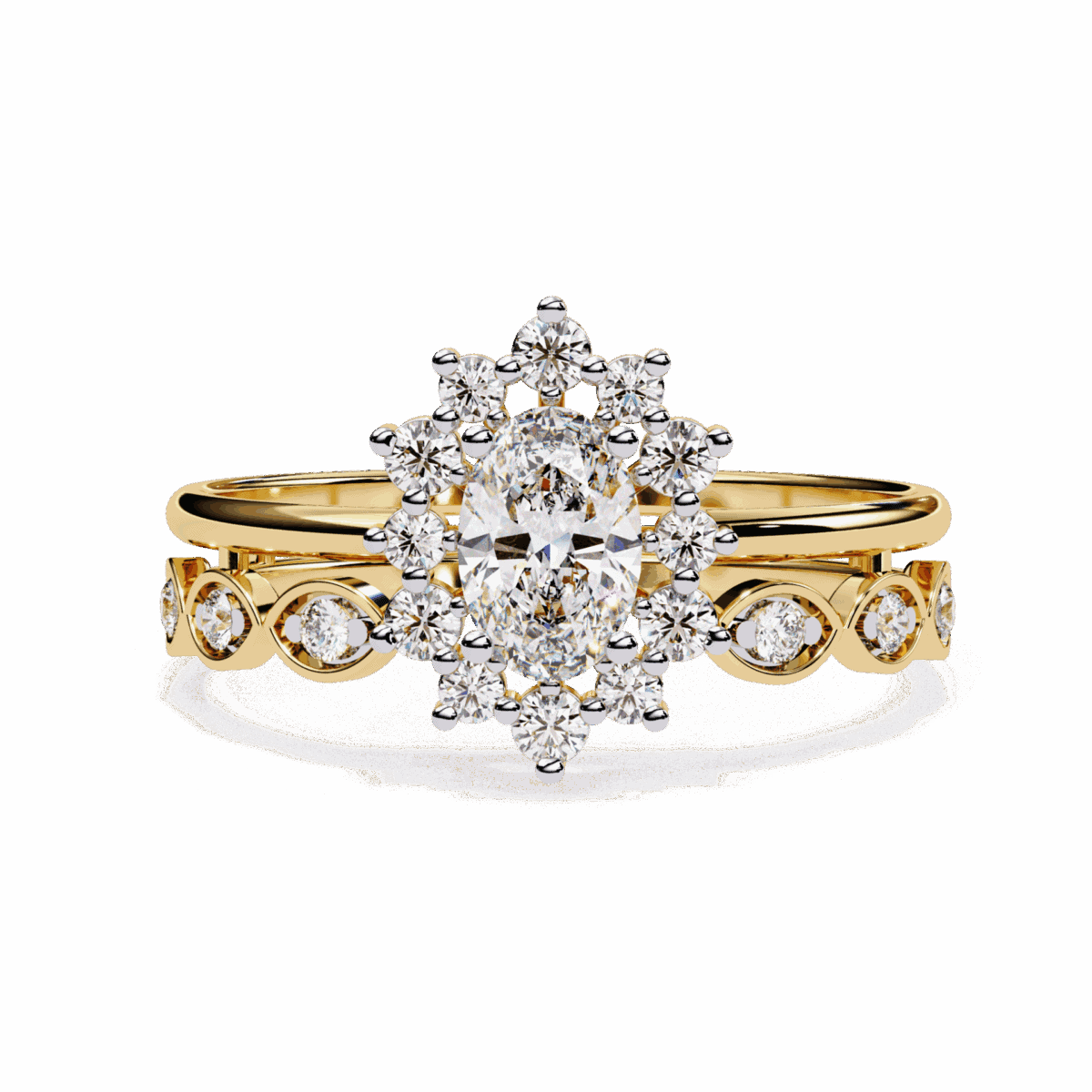 0.5 Carat Oval Cut Refined Everyday Look  Image 5