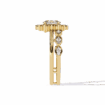 0.5 Carat Oval Cut Refined Everyday Look - Image 7