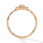 0.5 Carat Oval Cut Refined Everyday Look - Image 12