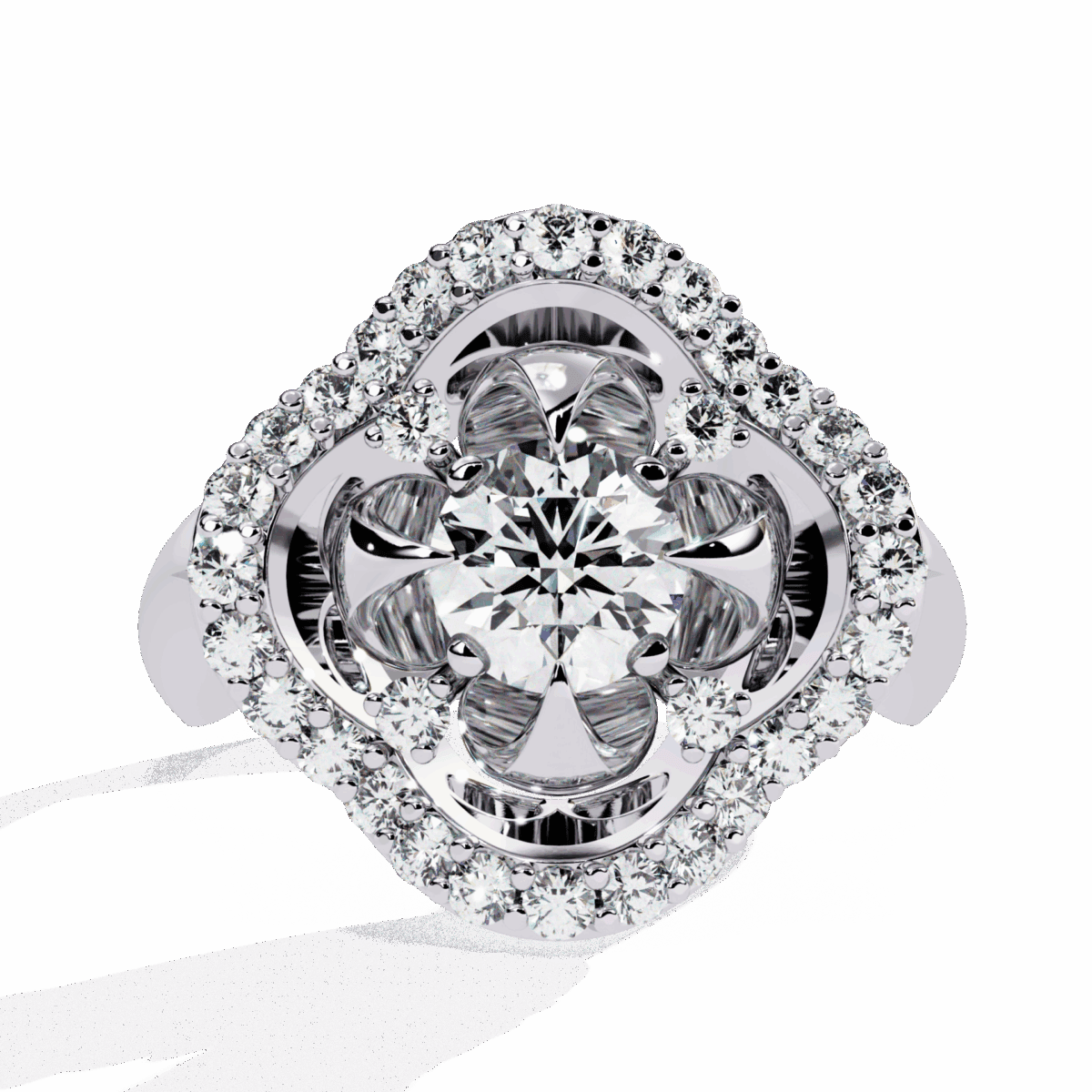 0.75 Carat Round Cut Refined Everyday Look  Image 1