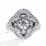 0.75 Carat Round Cut Refined Everyday Look