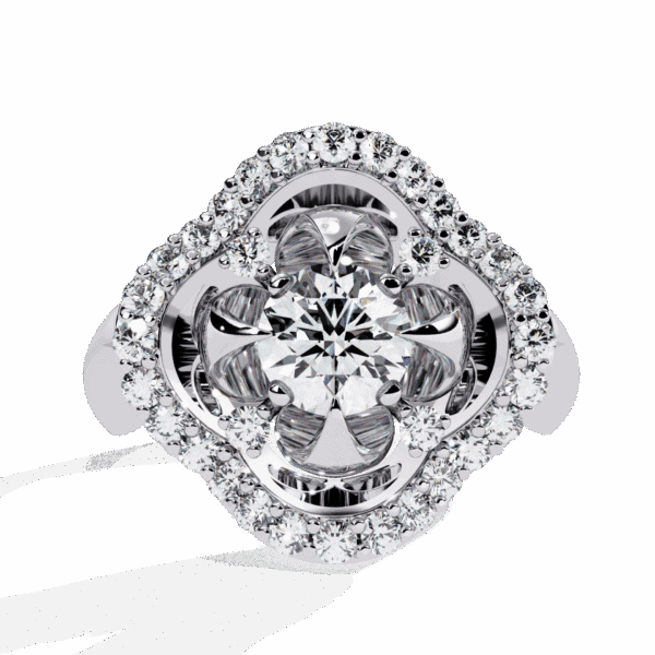 0.75 Carat Round Cut Refined Everyday Look