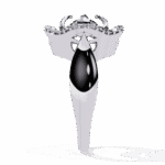 0.75 Carat Round Cut Refined Everyday Look - Image 3